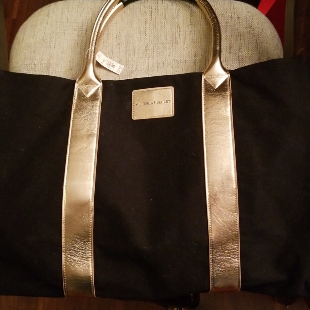 Very large tote with 2 stripe